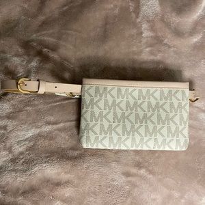 Michael Kors monogram belt bag